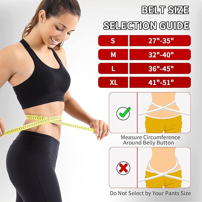 Leather Weight Lifting Belt for Men and Women