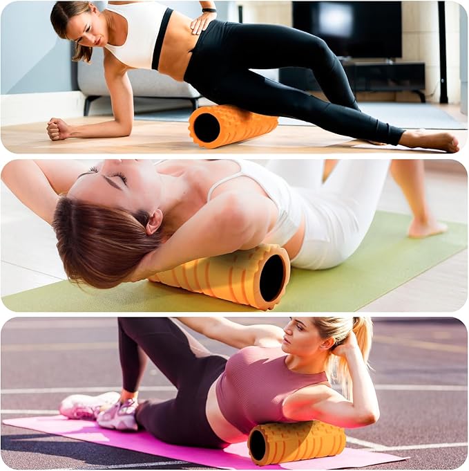 Foam Roller High Density 13" Patented Exercise Roller