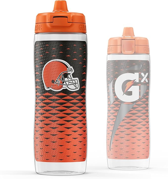 Gatorade Gx NFL Non-Slip Squeeze Bottles 30 fl
