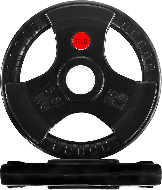 Signature Fitness Olympic Cast Iron Plate for Strength