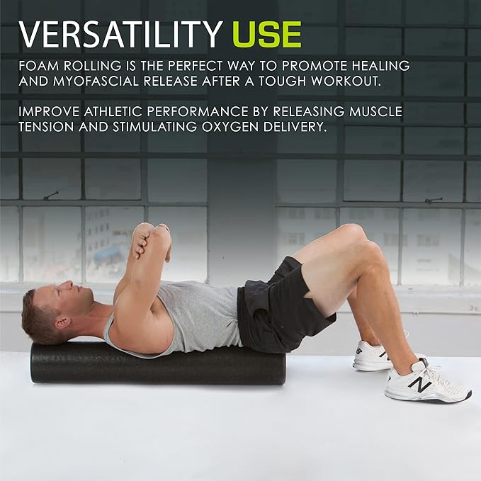ProsourceFit High Density Foam Rollers 12 - Inches long