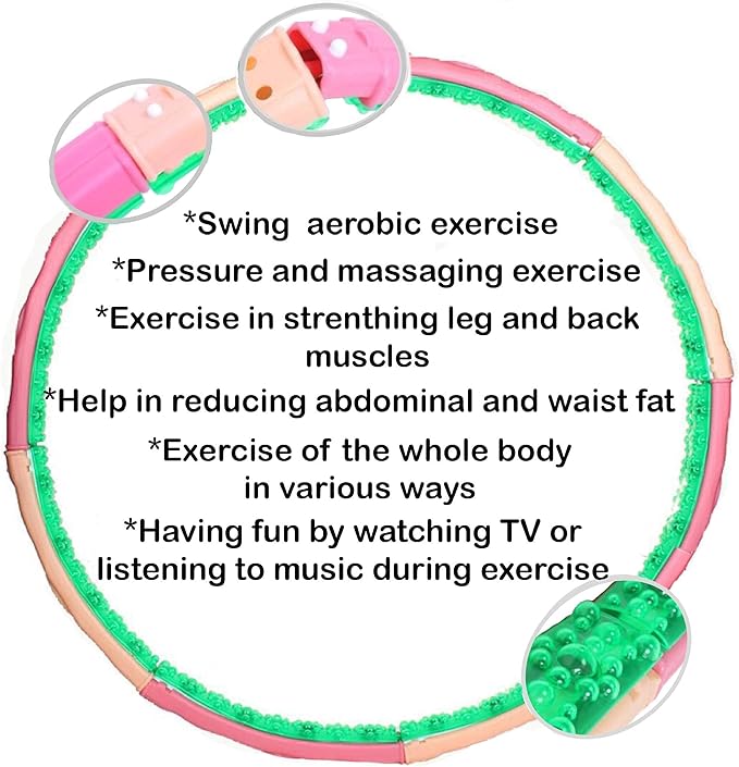 Weighted Hoop 6.84lb (3.1kg) Exercise