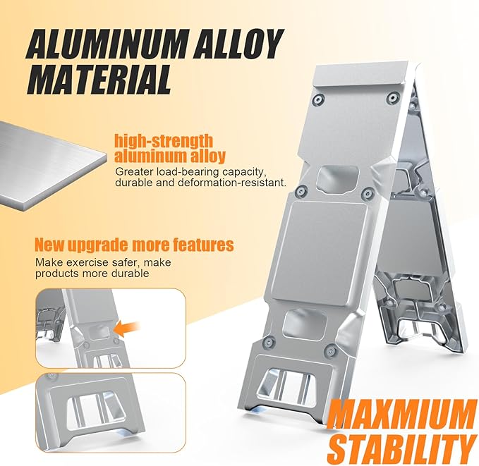 Lalahigh Premium Aluminum Alloy Push Up Board