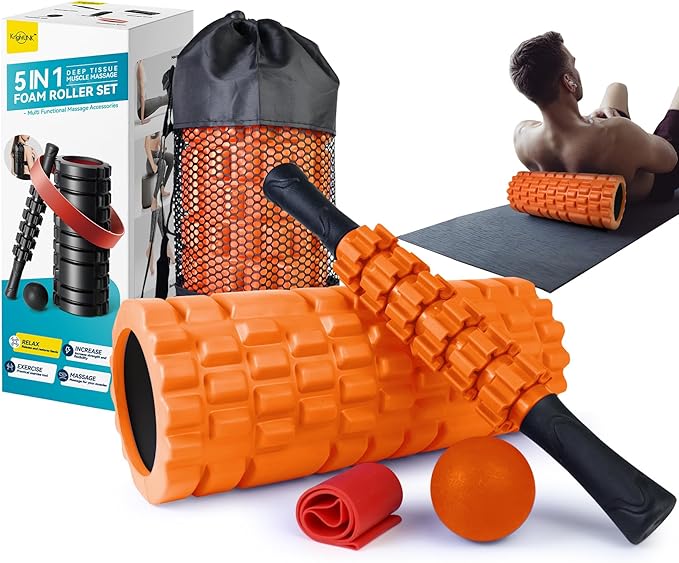 5 in 1 Foam Roller Set for Deep