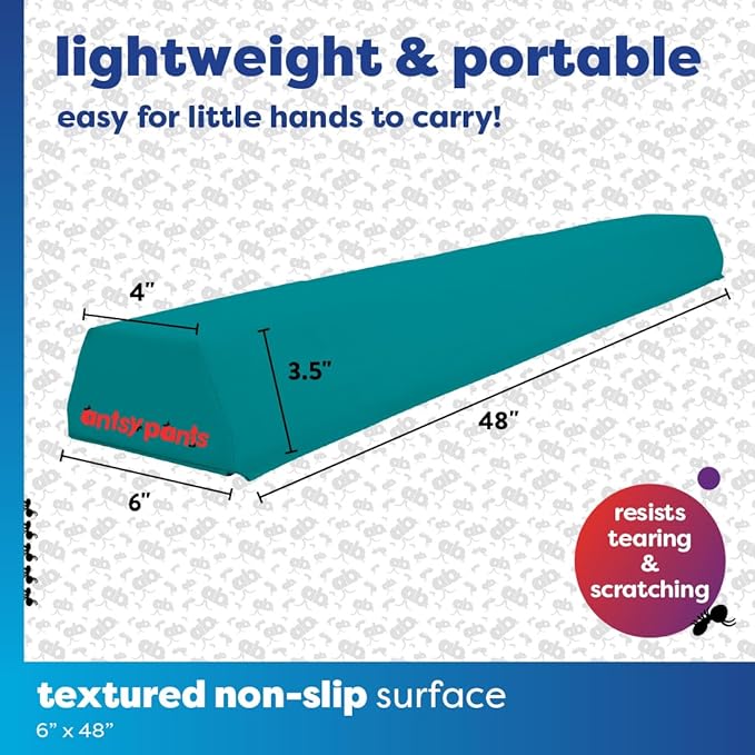 Balance Beam – Portable Gymnastics Beam 200lbs, Toddler