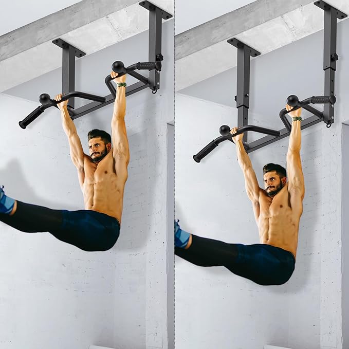 SELEWARE 24" Adjustable Ceiling Mounted Pull Up Bar