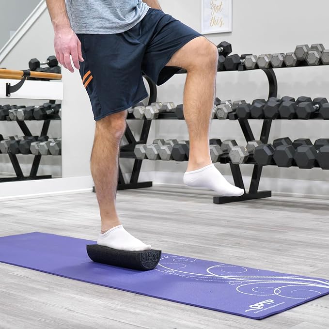 OPTP AXIS Firm Foam Roller 12" X 3" Half-Round)
