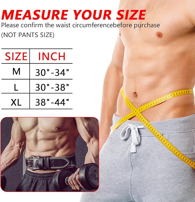 Leather Weight Lifting Belts for Men