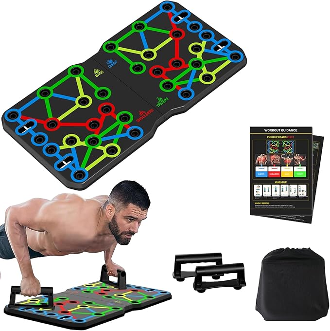 AERLANG Push Up Board 10 in 1 Push