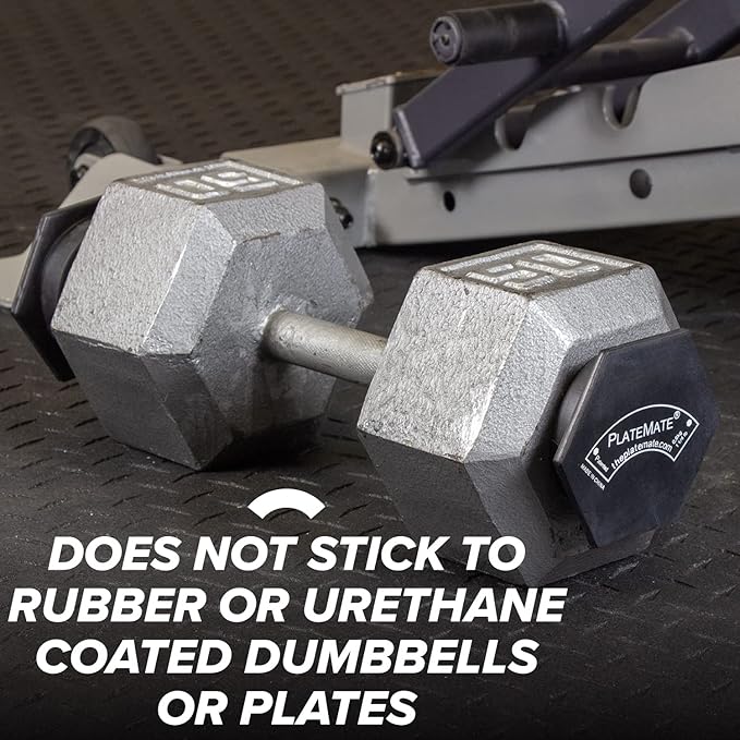 Microload Pair 1 1/4 lb. Magnetic Hex Weights (2.5 lb.