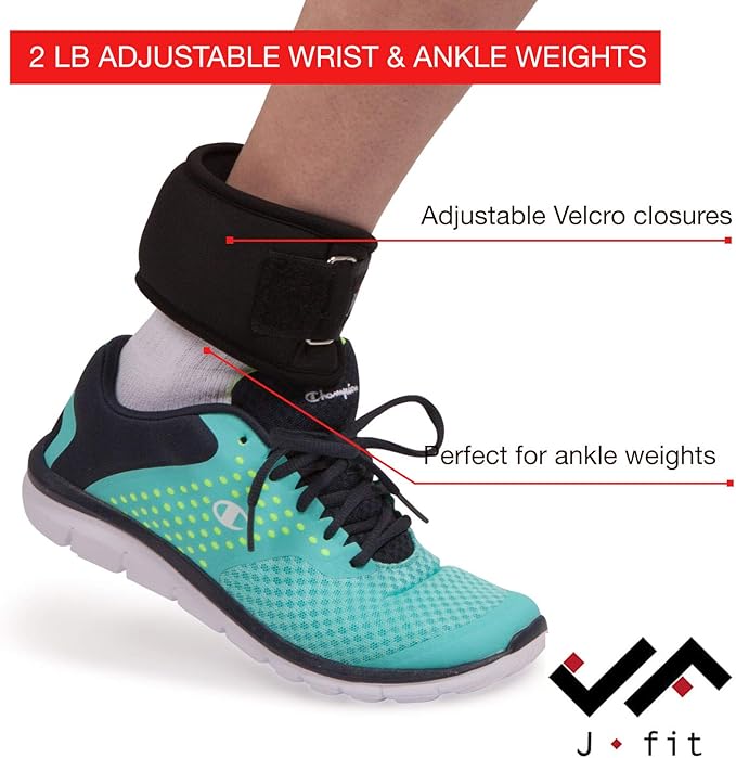 JFIT Wrist Weight Pair – Set of 2