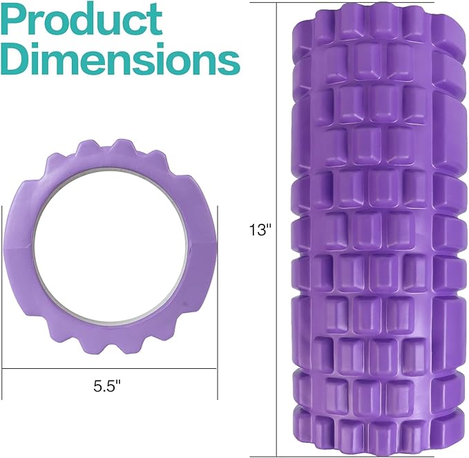 Foam Roller for Deep Tissue Massager 13" High