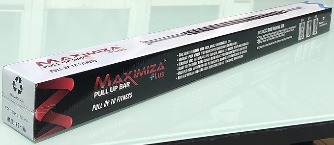 Garren Fitness Maximiza Plus Pull Up Bar – 3 Sets 35 Inches 35 to 50 Inches)