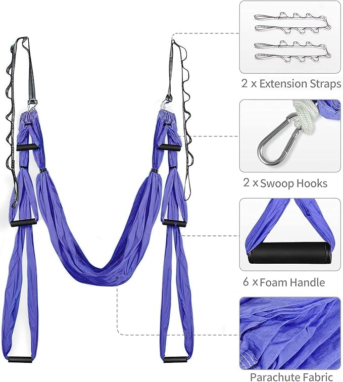 Aerial Yoga Swing Set Yoga Hammock Trapeze Sling