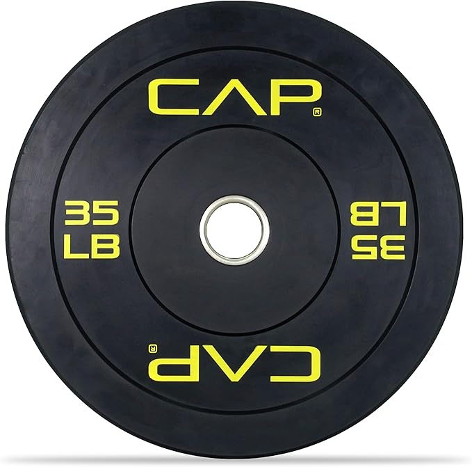 CAP Barbell Rubber Olympic Bumper Plate