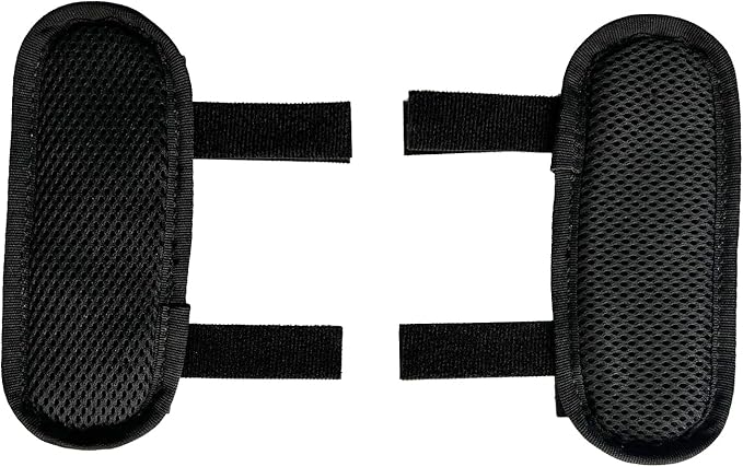 Plate Carrier Shoulder Pads, 2 Pack Tactical Vest Shoulder Pads Strap Cushion Vest Accessories Shoulder Pads Soft Mesh Pads for FCPC JPC Vests Sling Bags