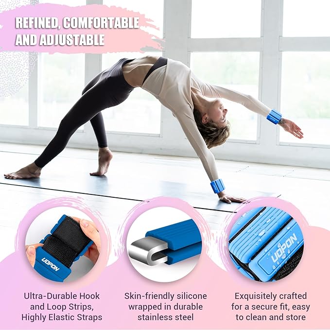 Wrist Weights for Women Set of 2 1 lbs