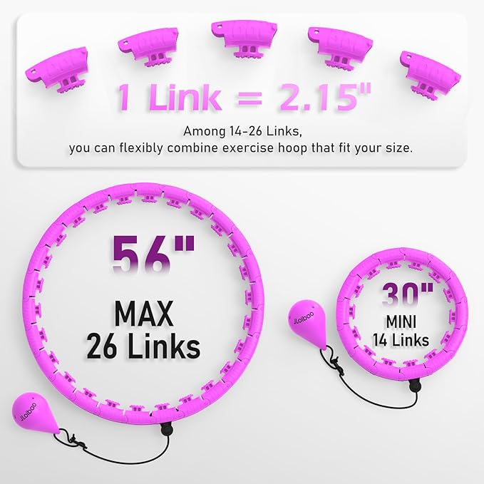 Weighted Hula Circle with 26 Links(56 Inch)