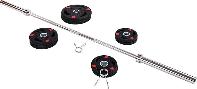 Signature Fitness Olympic 2-Inch Cast Iron Plate Weight