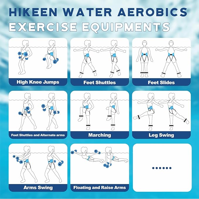 Water Aerobics Pool Exercise Equipment