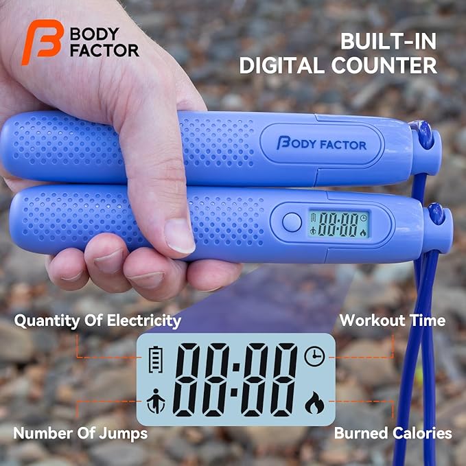 Jump Rope with Counter for Men