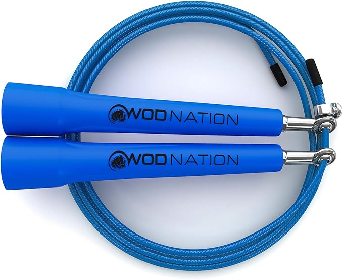 WOD Nation Adjustable Speed Jump Rope For Men