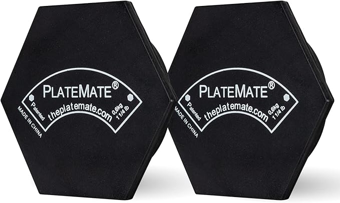Microload Pair 1 1/4 lb. Magnetic Hex Weights (2.5 lb.