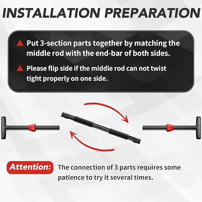 Pull Up Bar for Doorway -Pull Up Bar