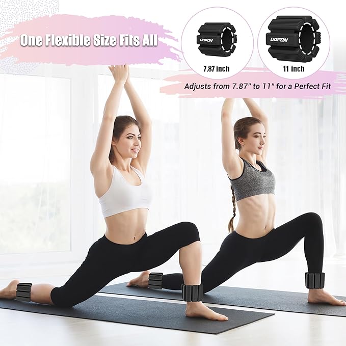 Wrist Weights for Women Set of 2 1 lbs