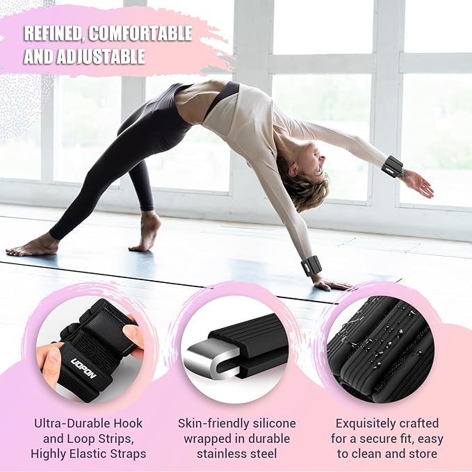 Wrist Weights for Women Set of 2 1 lbs