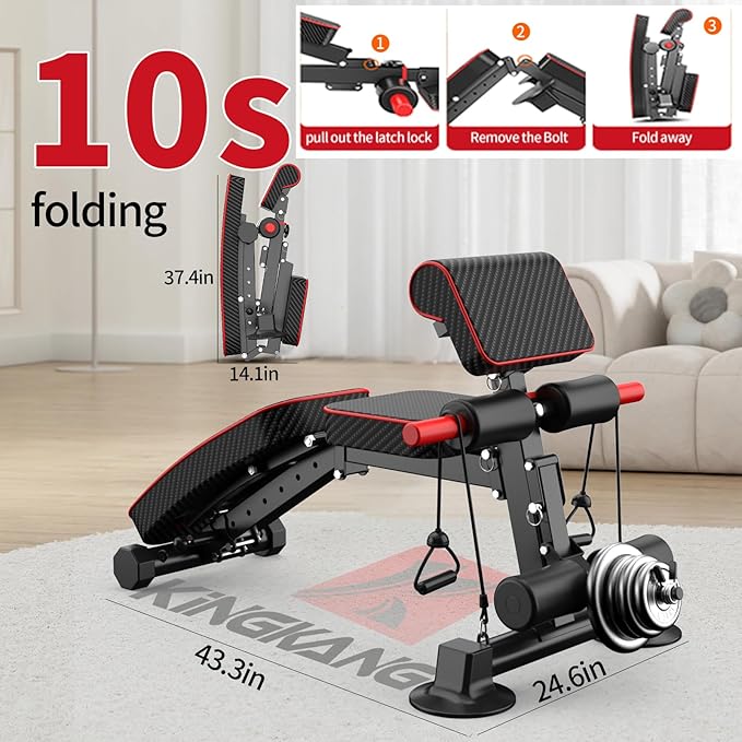 Adjustable Weight Bench 600LBS
