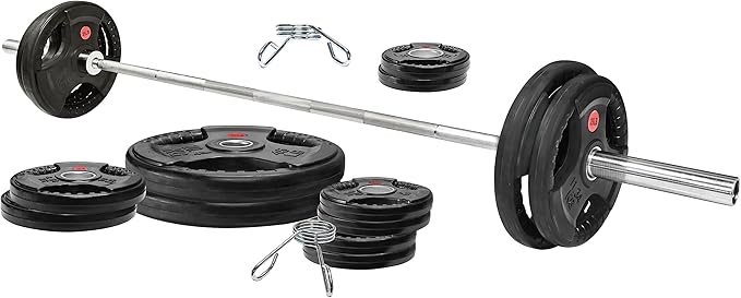 Signature Fitness Olympic 2-Inch Cast Iron Plate Weight