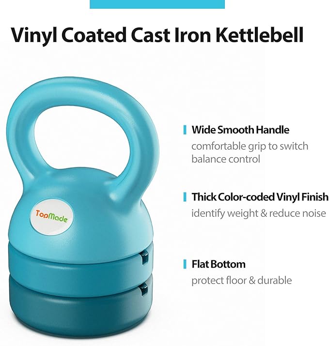 TopMade Adjustable Kettlebell - 5 8, 9,12lb 9,12lb Kettlebell