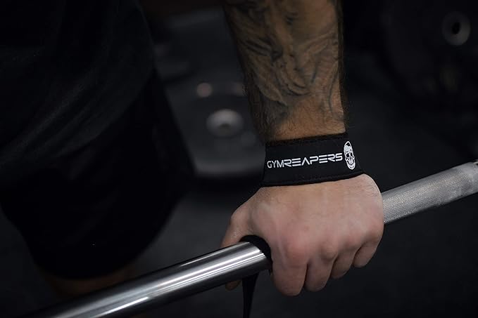 Gymreapers Lifting Wrist Straps for Weightlifting 18 inch
