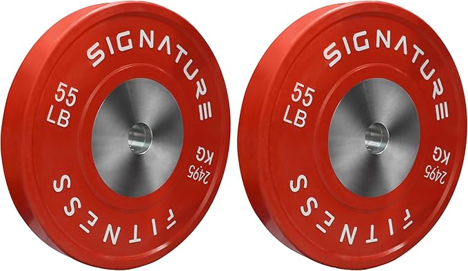 Signature Fitness 2" Olympic Competition Bumper Plate