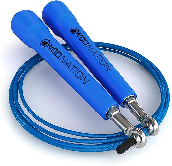 WOD Nation Adjustable Speed Jump Rope For Men
