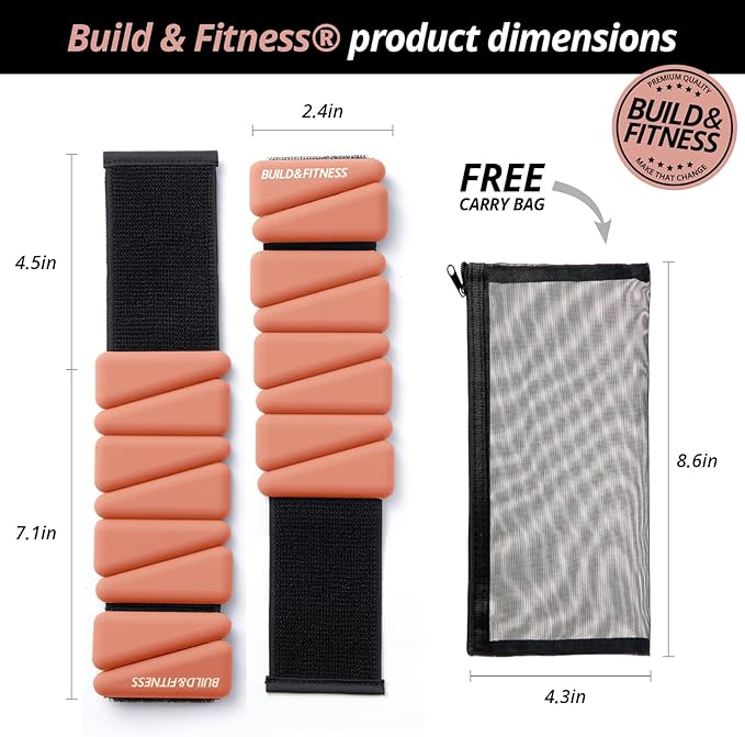 Wrist & Ankle Weights 2 (1lb (1lb or 2lb each 1kg or 2kg total).
