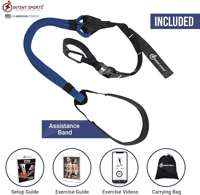 INTENT SPORTS Pull Up Assist Bands - Assistance