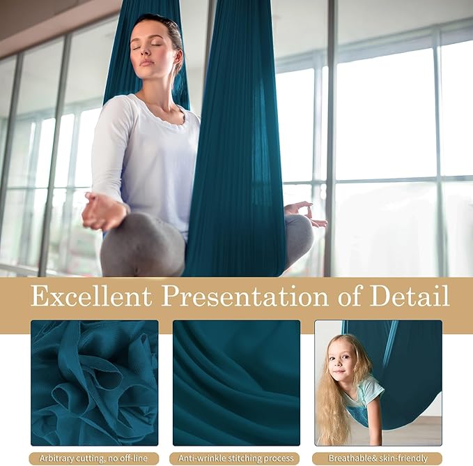 PRIOR FITNESS 5M Aerial Yoga Hammock Yoga Swing