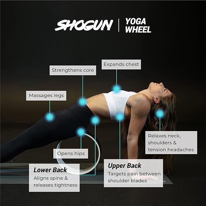 Shogun Yoga Wheel Roller for Back Pain Relief