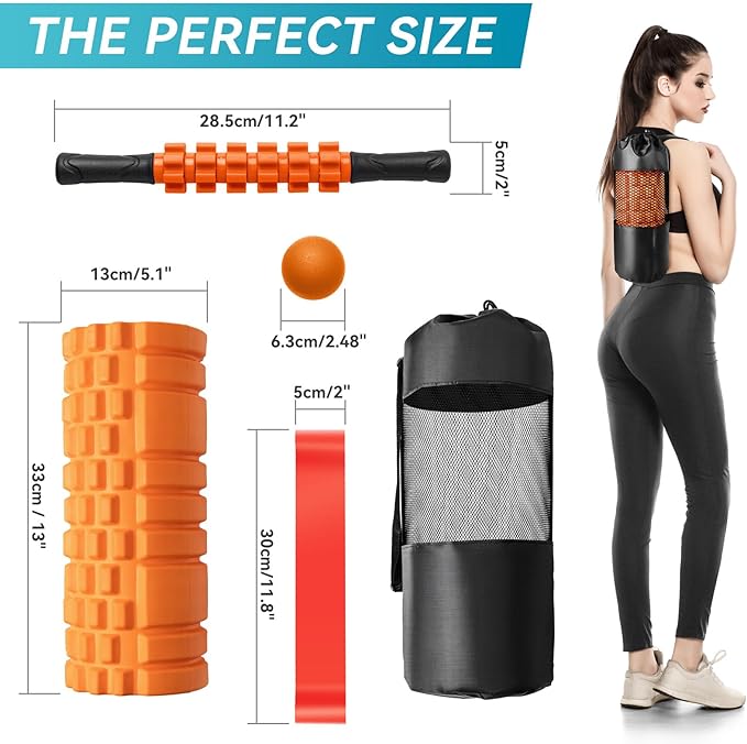 5 in 1 Foam Roller Set for Deep