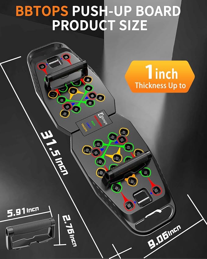 Foldable Push UP Board 15 in 1 Push