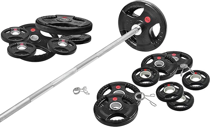 Signature Fitness Olympic Cast Iron Plate for Strength