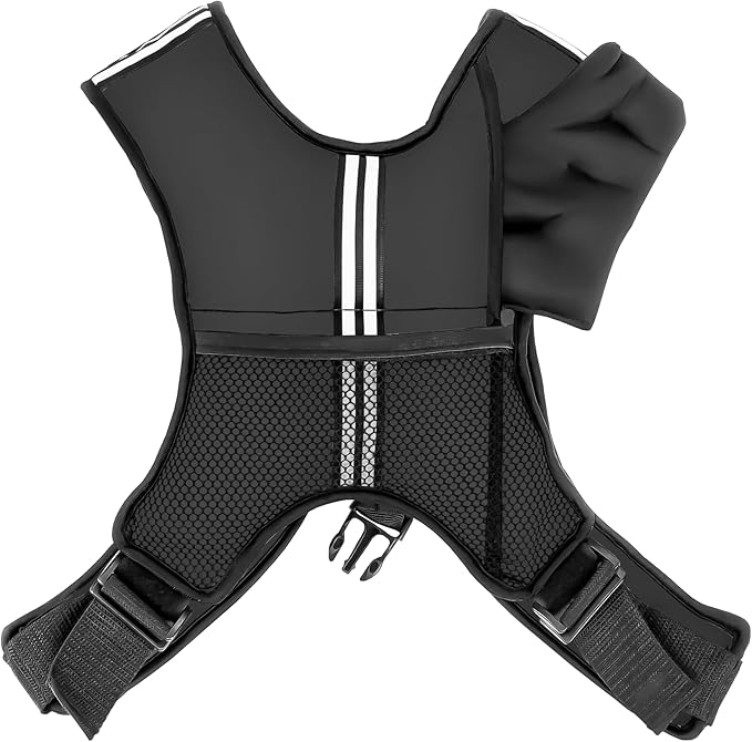 Weighted Vest 6lb, 10lb, 12lb, 25lb, 35lb, 45lb, 60lb Removable Iron Weights for Men and Women Workout for Calisthenics and Fitness Sport Training