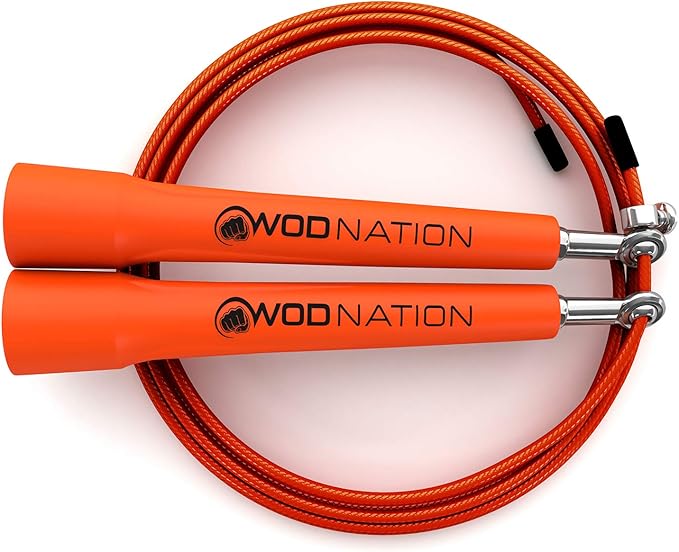 WOD Nation Adjustable Speed Jump Rope For Men
