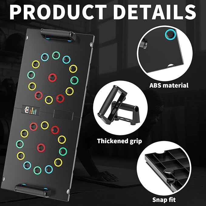 Push Up Board Home Workout Equipment Stands System