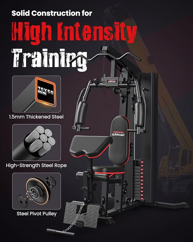 Home Gym, Multifunctional Home Gym Equipment for Leg 150LBS Weight