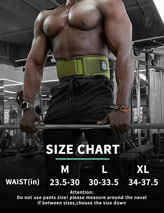 BVVU Weight Lifting Belts for Men Quick Locking