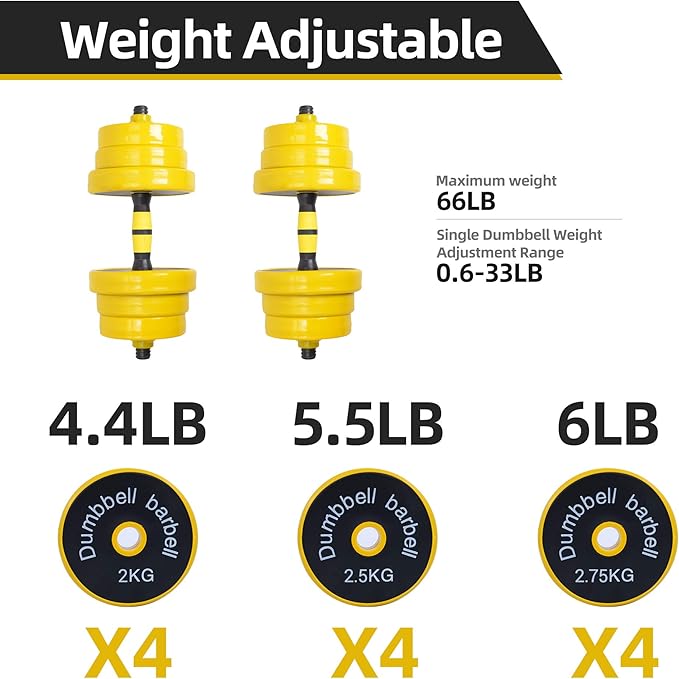 Nice C Weights 20-40-50-70LB 3-in-1 3-in-1 set,