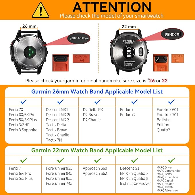 22mm Nylon Stretchy Band for Garmin Fenix 6 Pro/6/7/7 Pro/5/5 Plus Band, Soft Smartwatch Band for Forerunner 935/945/955,for Instinct/2/Approach S60/S70-47mm, Descent G1/Epix 2/Epix Pro 47mm